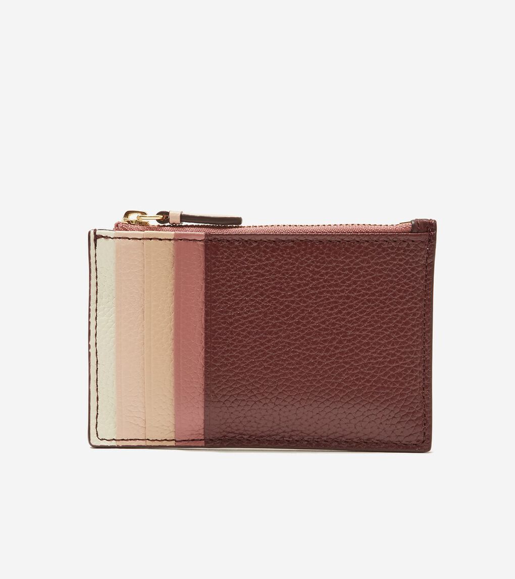 カード ケース W/ ジップ womens.