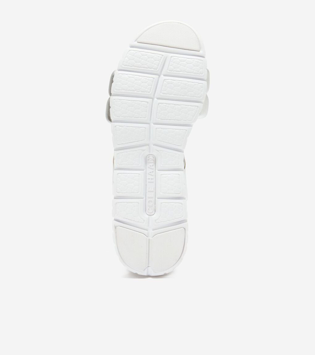 ゼログランド ダブルバンド スライド サンダル womens.