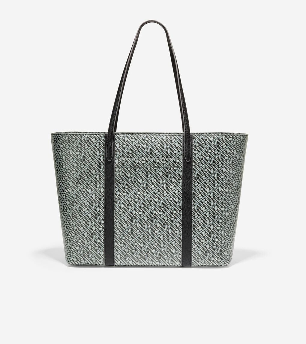 コーテッド キャンバス トップ ジップ トート womens.