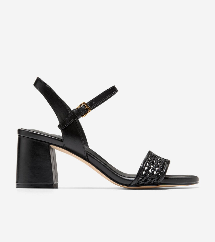 ジョージー ブロック ヒール サンダル 65MM womens. 28000 | COLE_HAAN