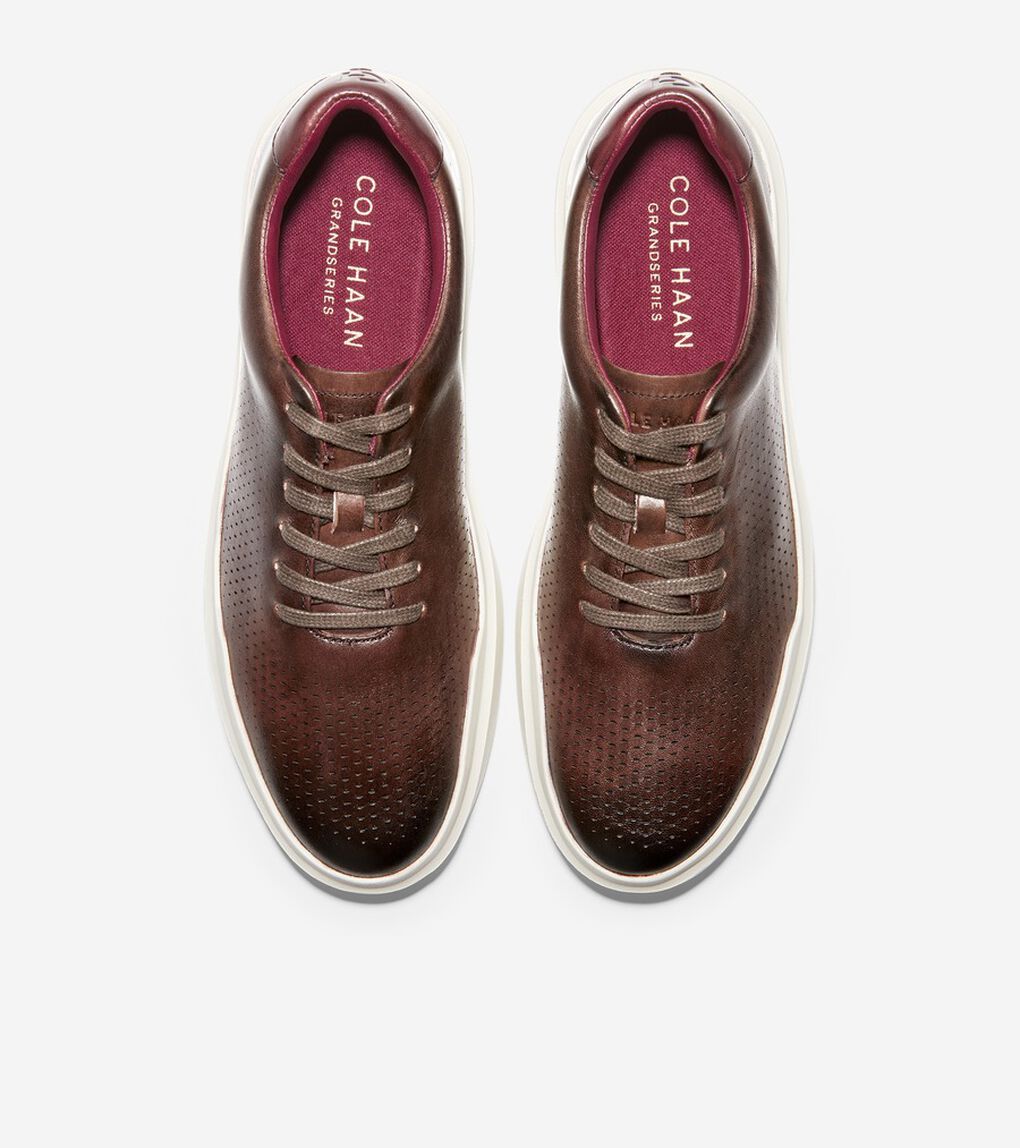 グランドプロ ラリー レーザー カット スニーカー mens.