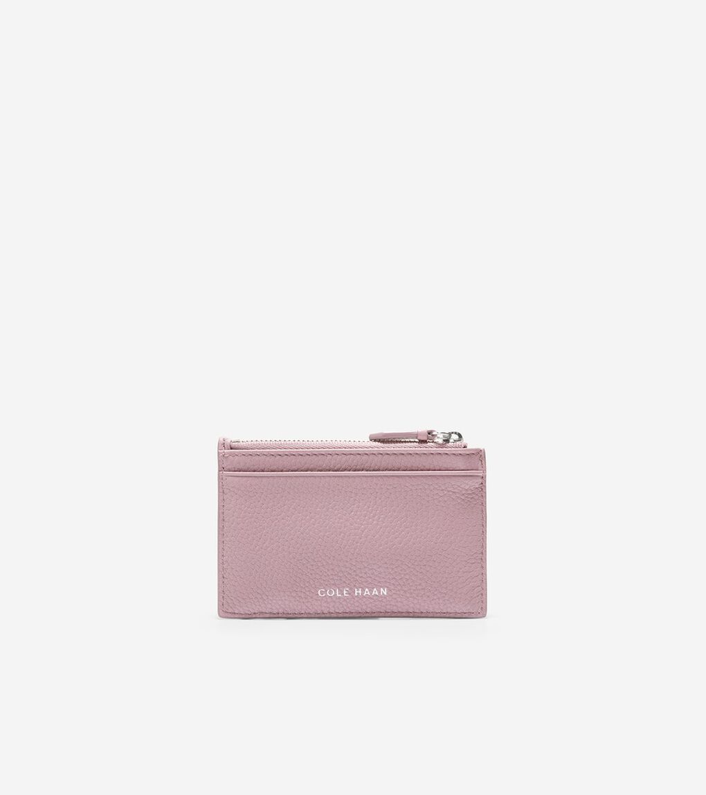カード ケース ジップ付き womens.