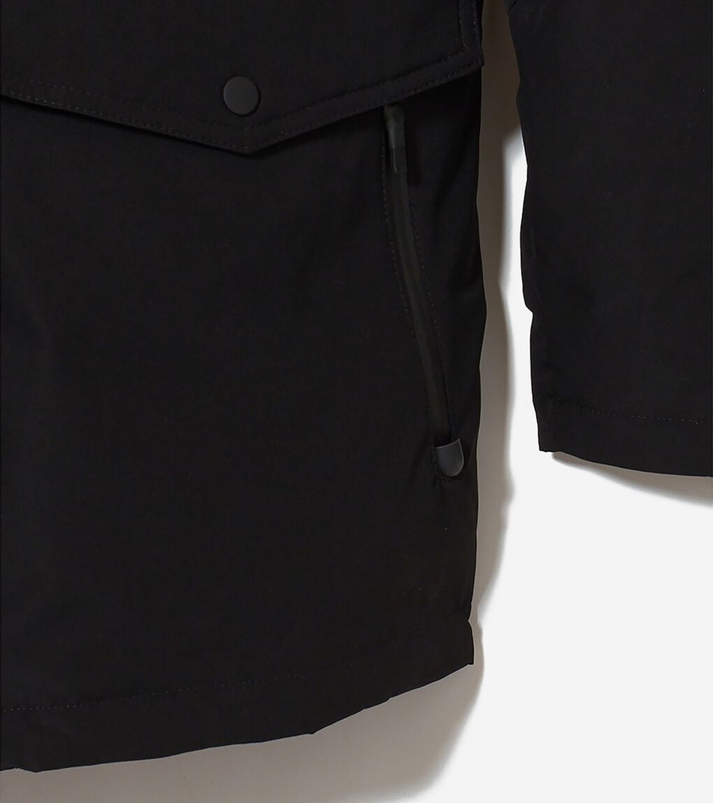 ゼログランド フーデッド ストレッチ ダウン パーカー mens.