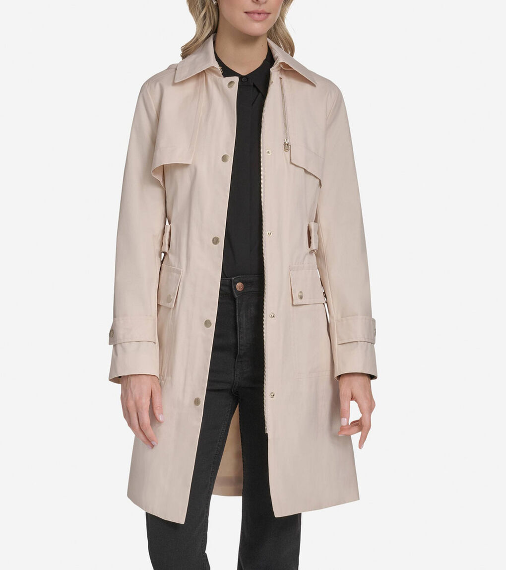 ベルト トレンチコート womens