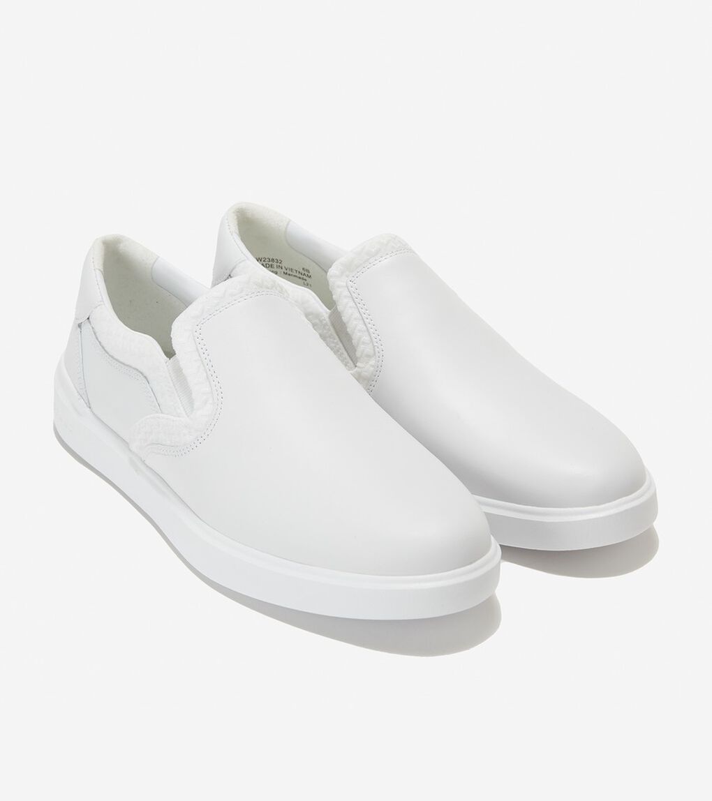 グランド クロスコート モダン スリッポン スニーカー womens.