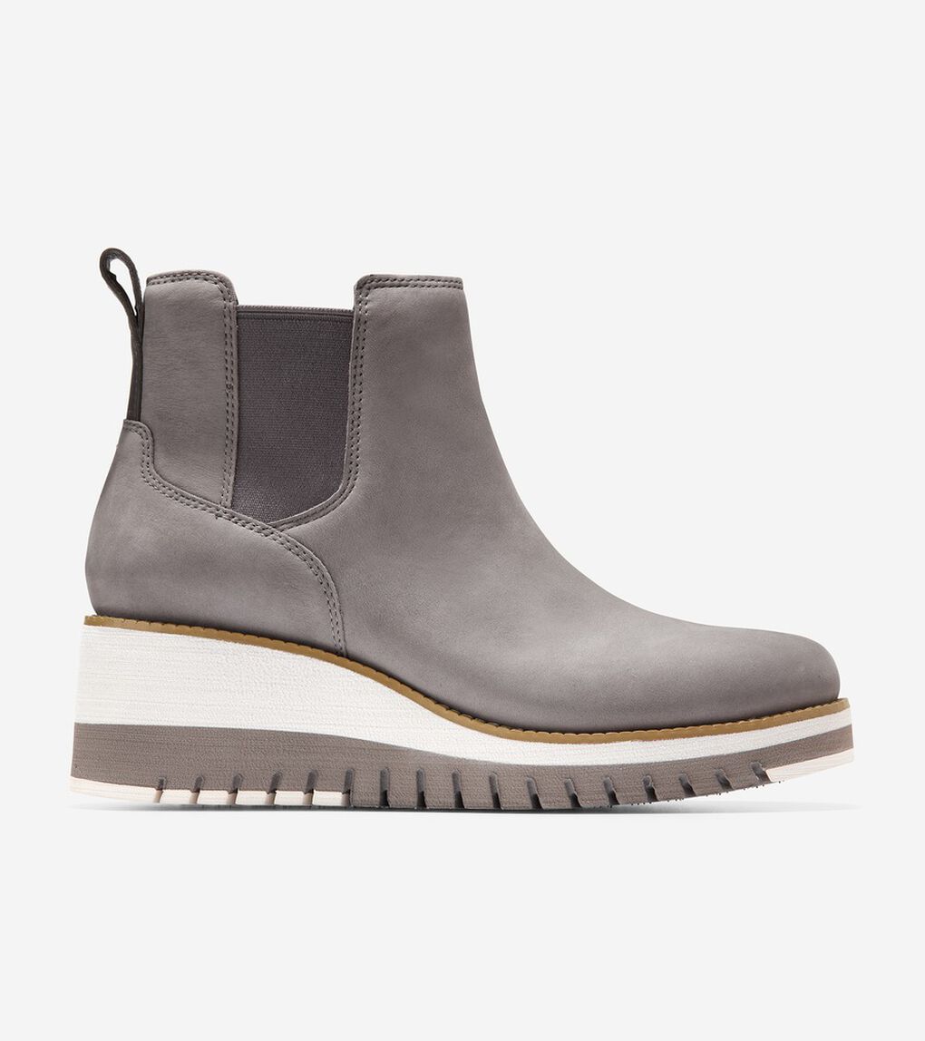 ゼログランド シティ ウェッジ ブーツ womens 28000 | COLE_HAAN