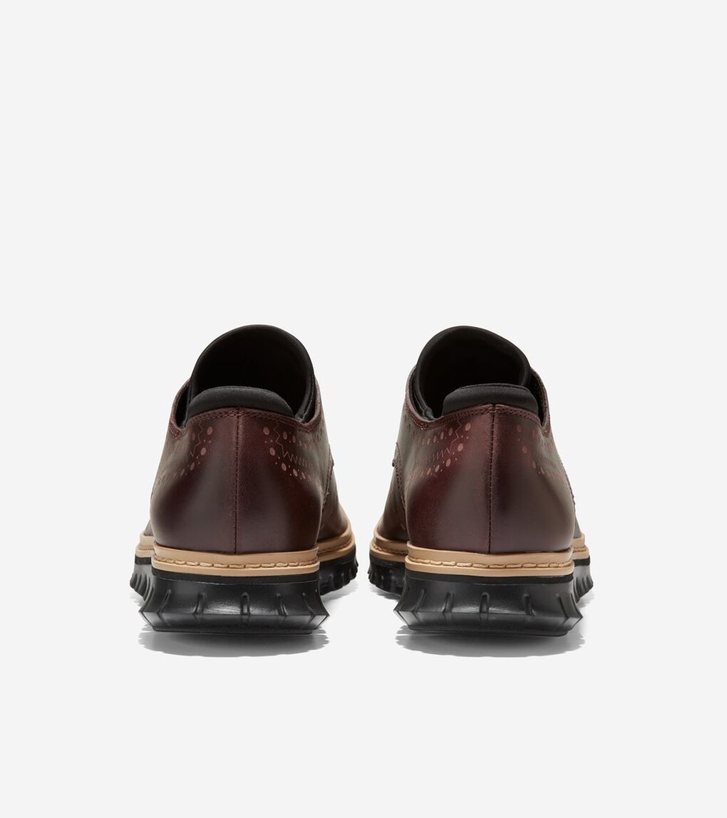 ゼログランド ウィング オックスフォード ウォータープルーフ mens.