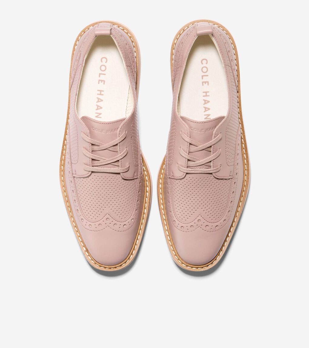 オリジナルグランド プラットフォーム ウィングチップ オックスフォード womens.