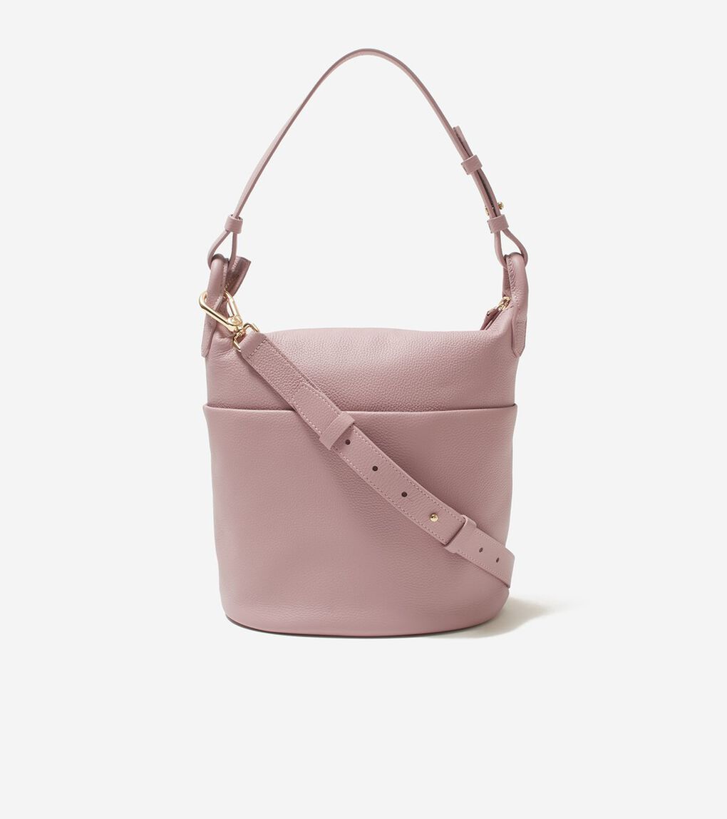 エッセンシャル ソフト バケット バッグ womens.