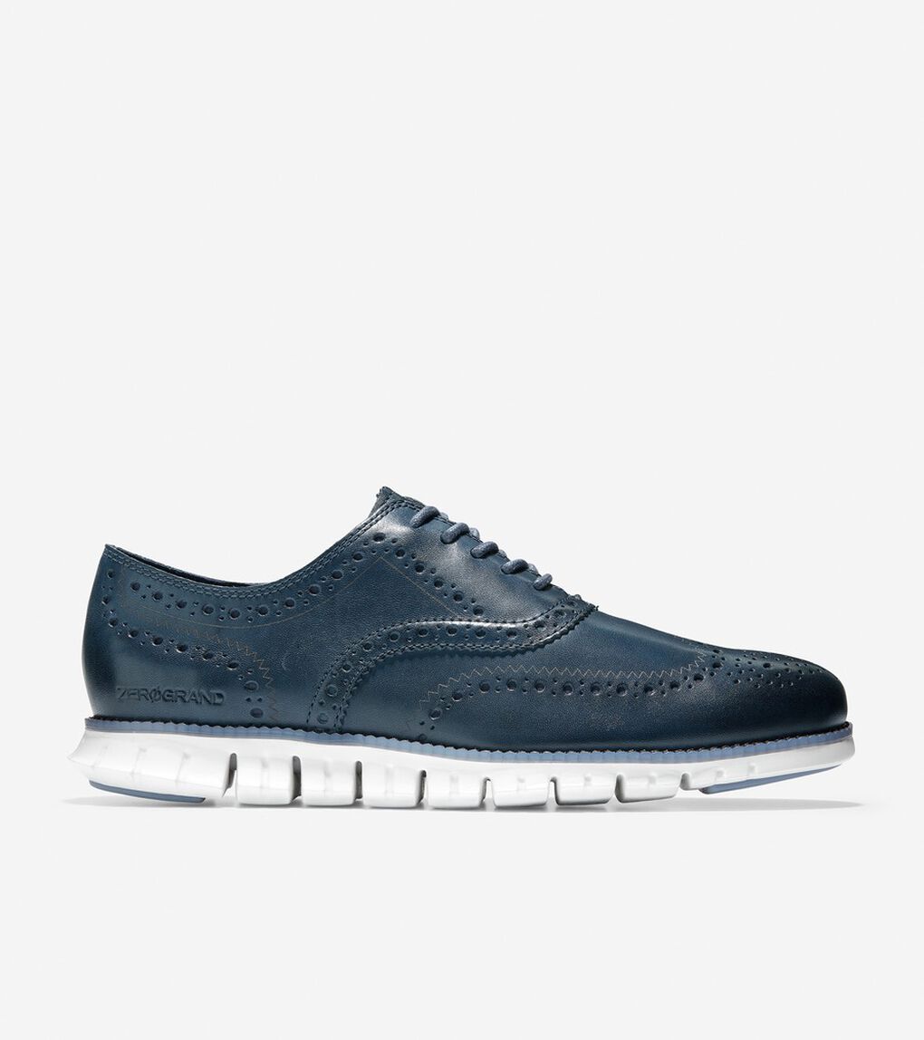 ゼログランド ウィングチップ オックスフォード mens.