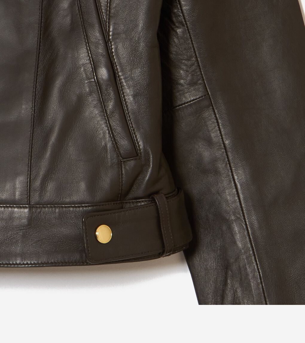 レザー レーサー ジャケット womens.