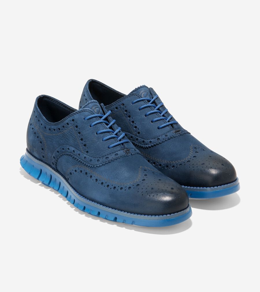 ゼログランド ウィングチップ オックスフォード mens. 0.0