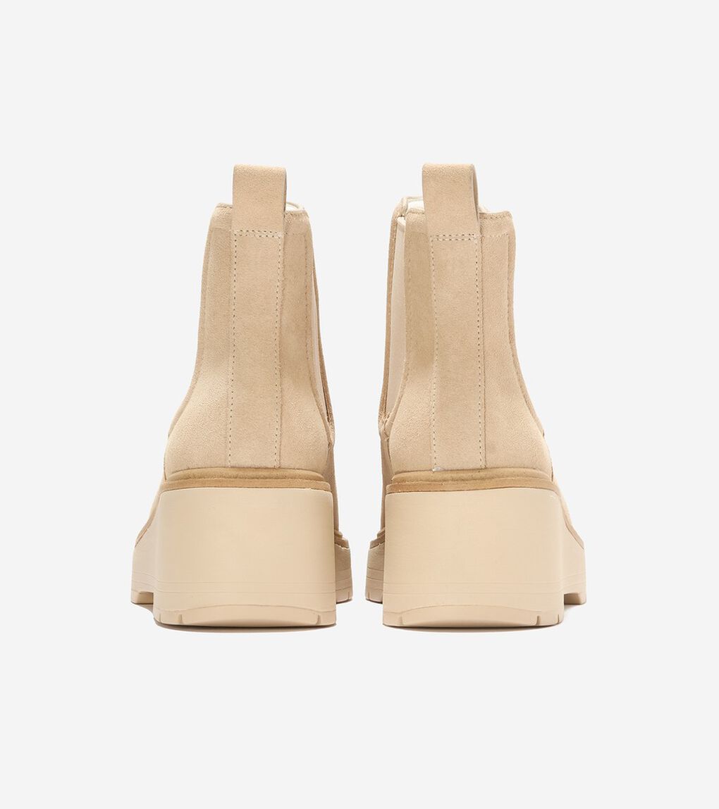 ゼログランド シティクエスト ウェッジ ブーツ ウォータープルーフ womens