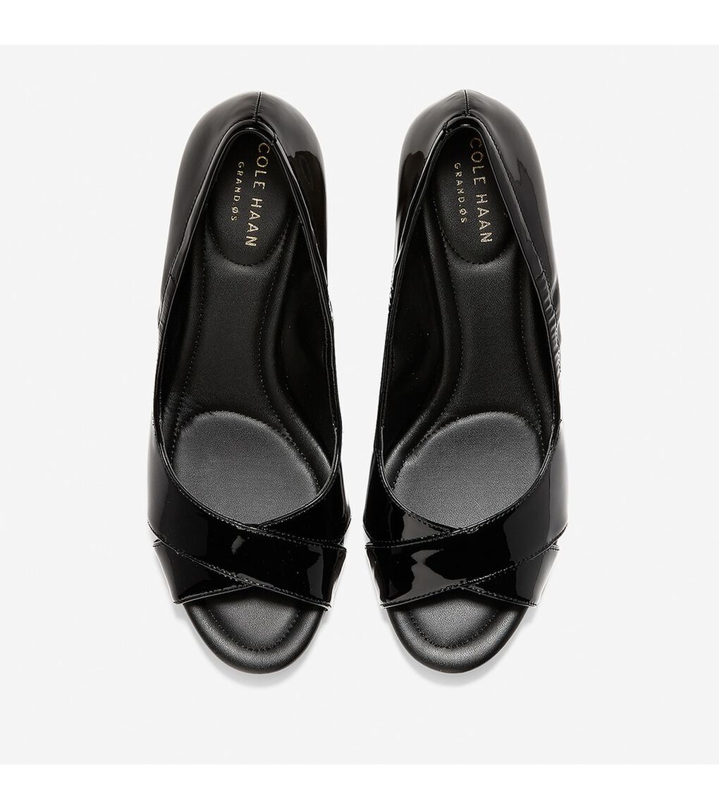 メリーナ オープントゥ ウェッジ womens.