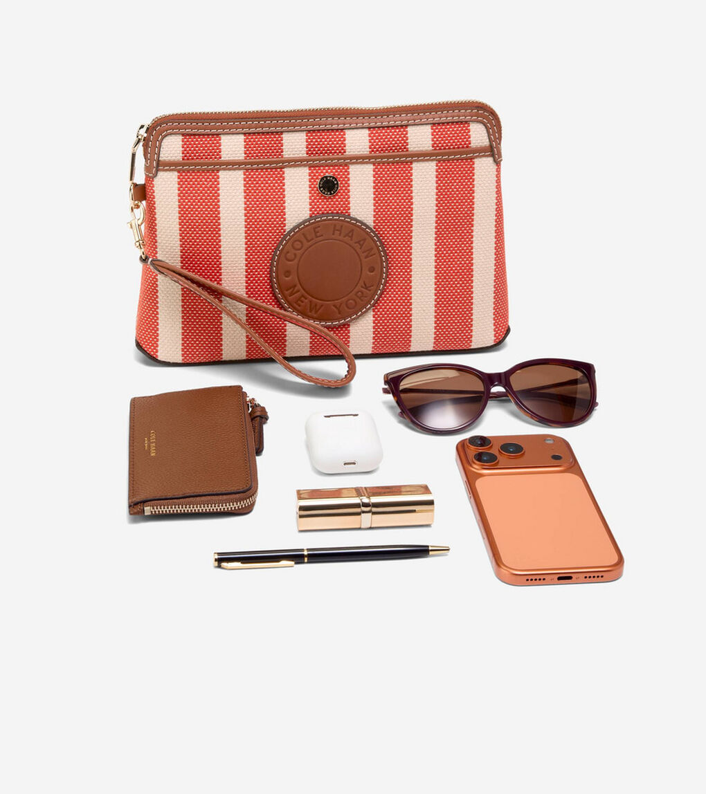 アマガンセット キャンバス ポーチ womens