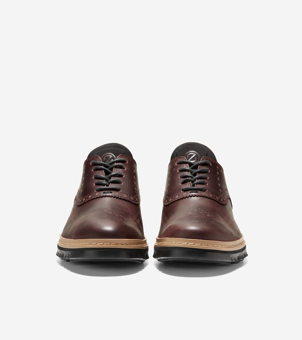 ゼログランド ウィング オックスフォード ウォータープルーフ mens.