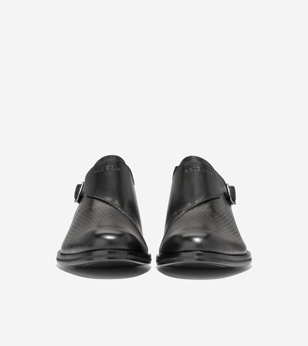 ワシントングランド レーザーシングルモンクストラップ mens.