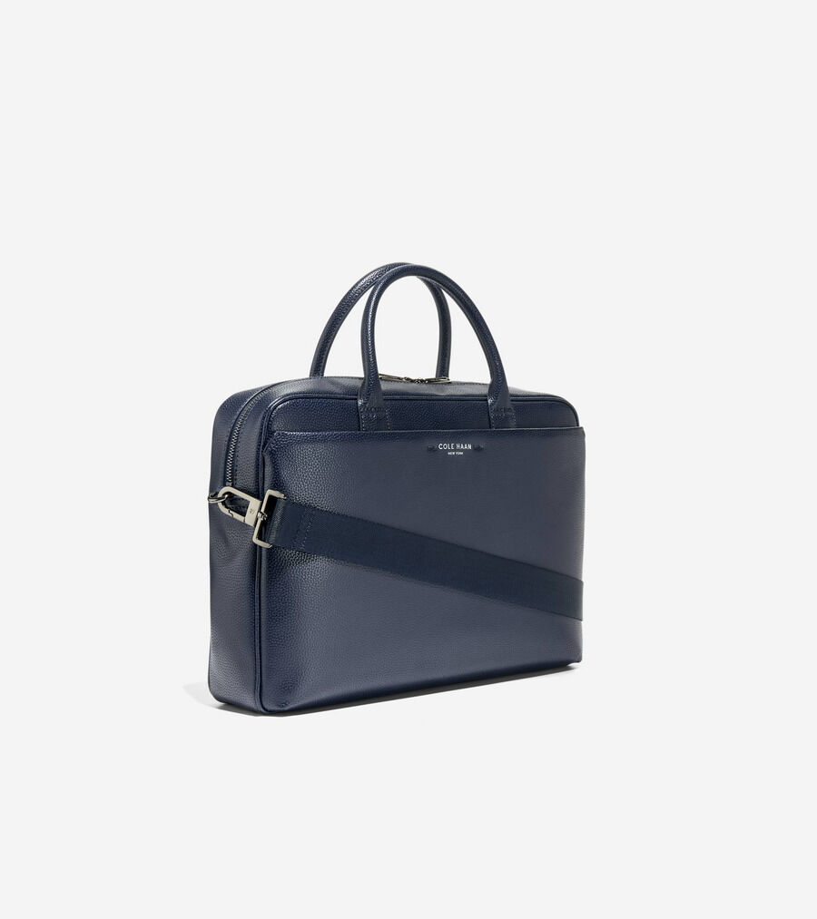 Zanellato ブラック ブリーフケース 金具 メンズ ワンハンドル ZANELLATO（ザネラート）の「ZANELLATO / 