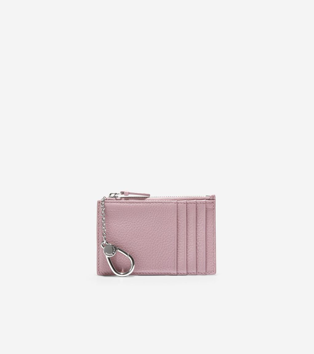 カード ケース ジップ付き womens.