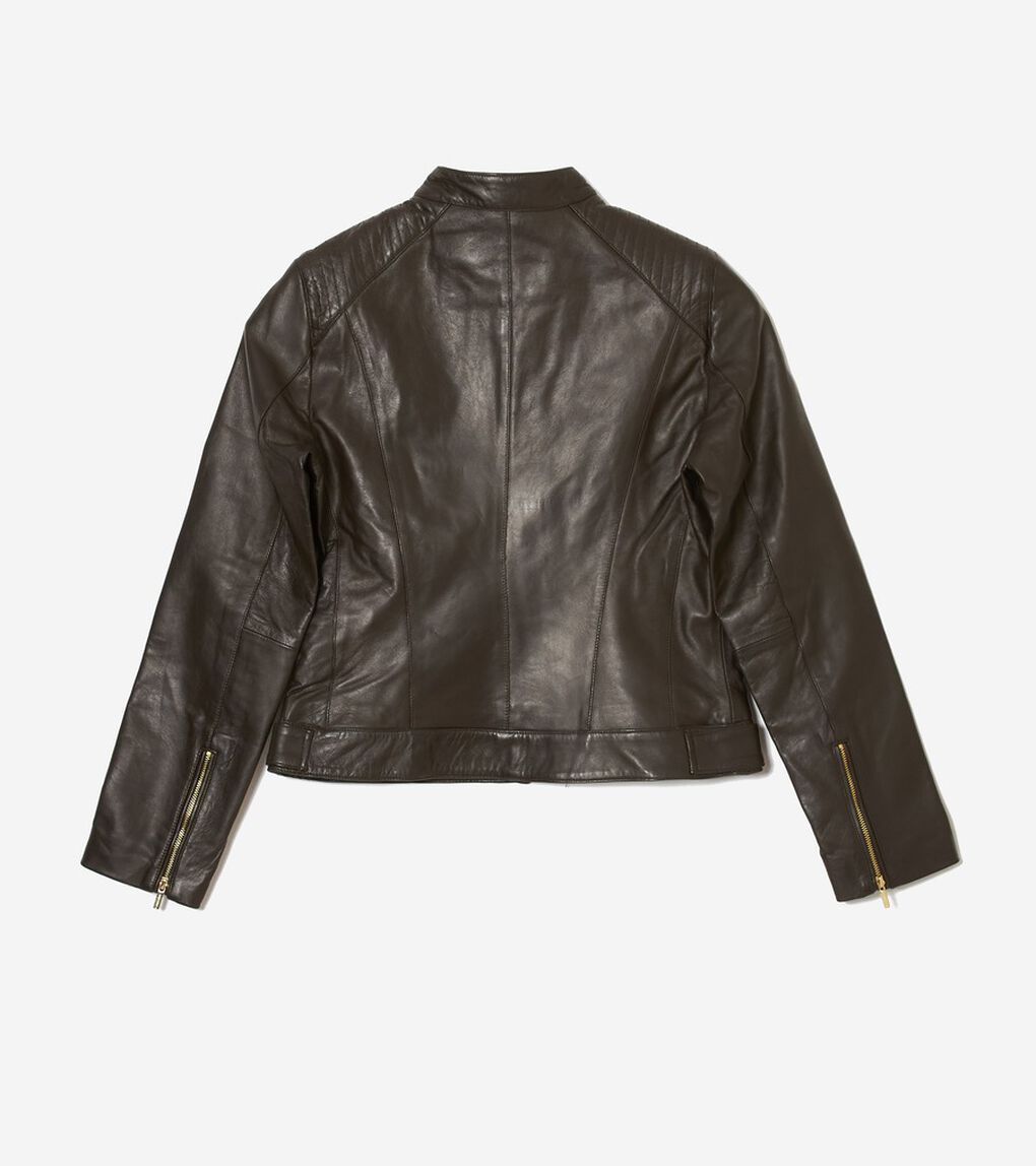 レザー レーサー ジャケット womens.