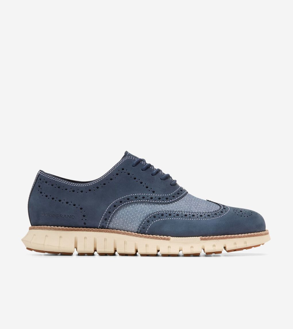 ゼログランド リマスタードウィングチップオックス ラインド mens.