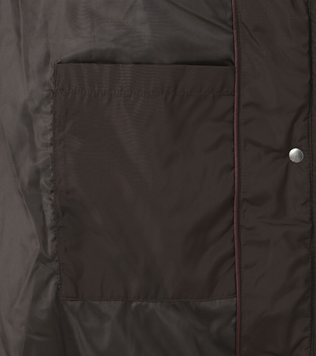 タフタ ダウン ジャケット ウィズ セットイン フード womens