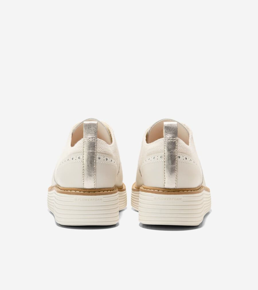 オリジナルグランド プラットフォーム ウィングチップ オックスフォード womens. 22200 | COLE_HAAN