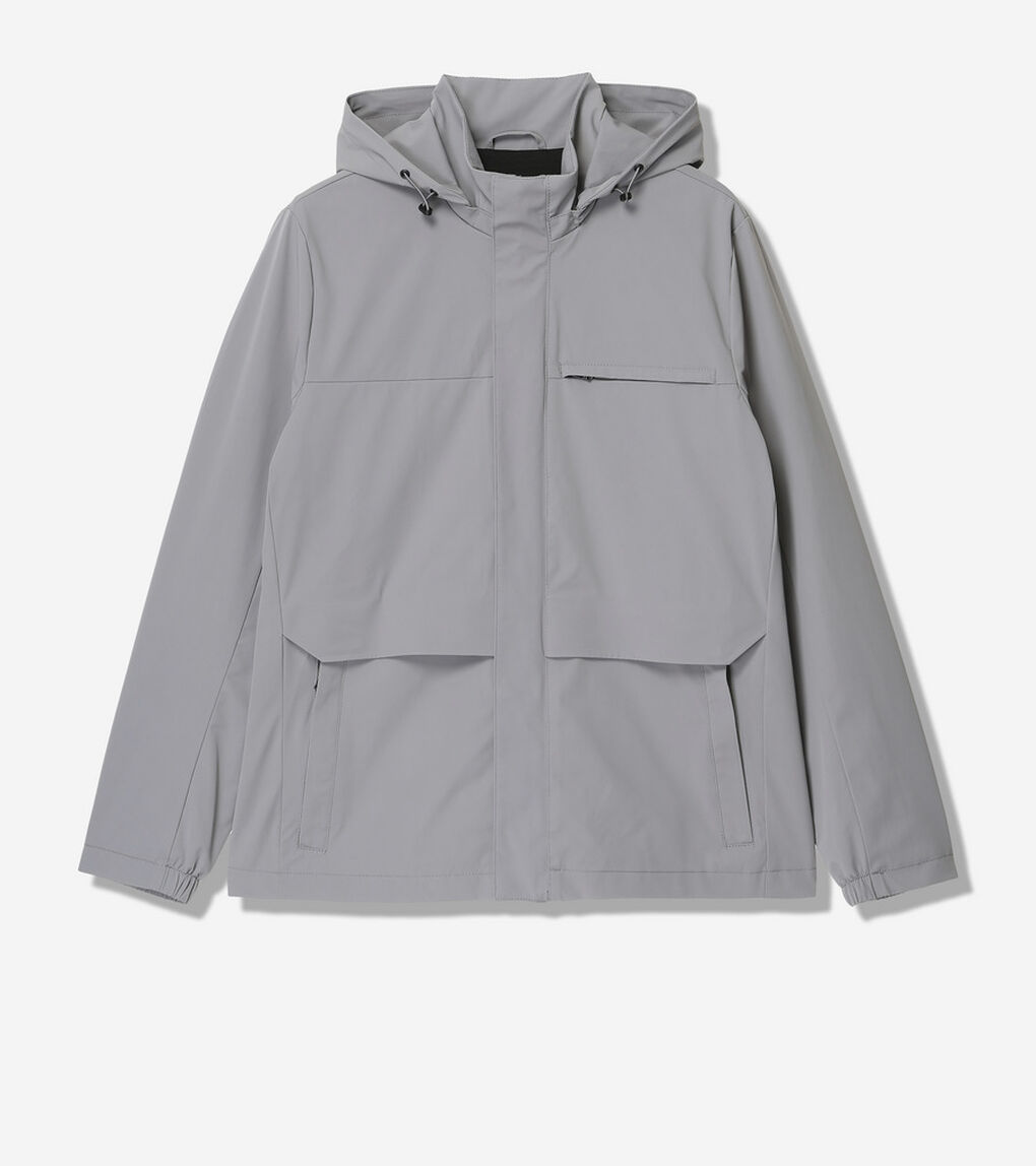 レインパーカー ウィズ フード mens.