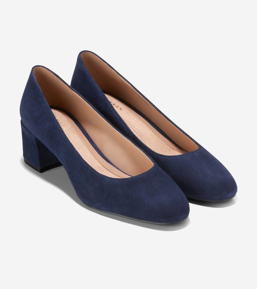 ゴードゥー シェイラ ブロック ヒール パンプ womens.
