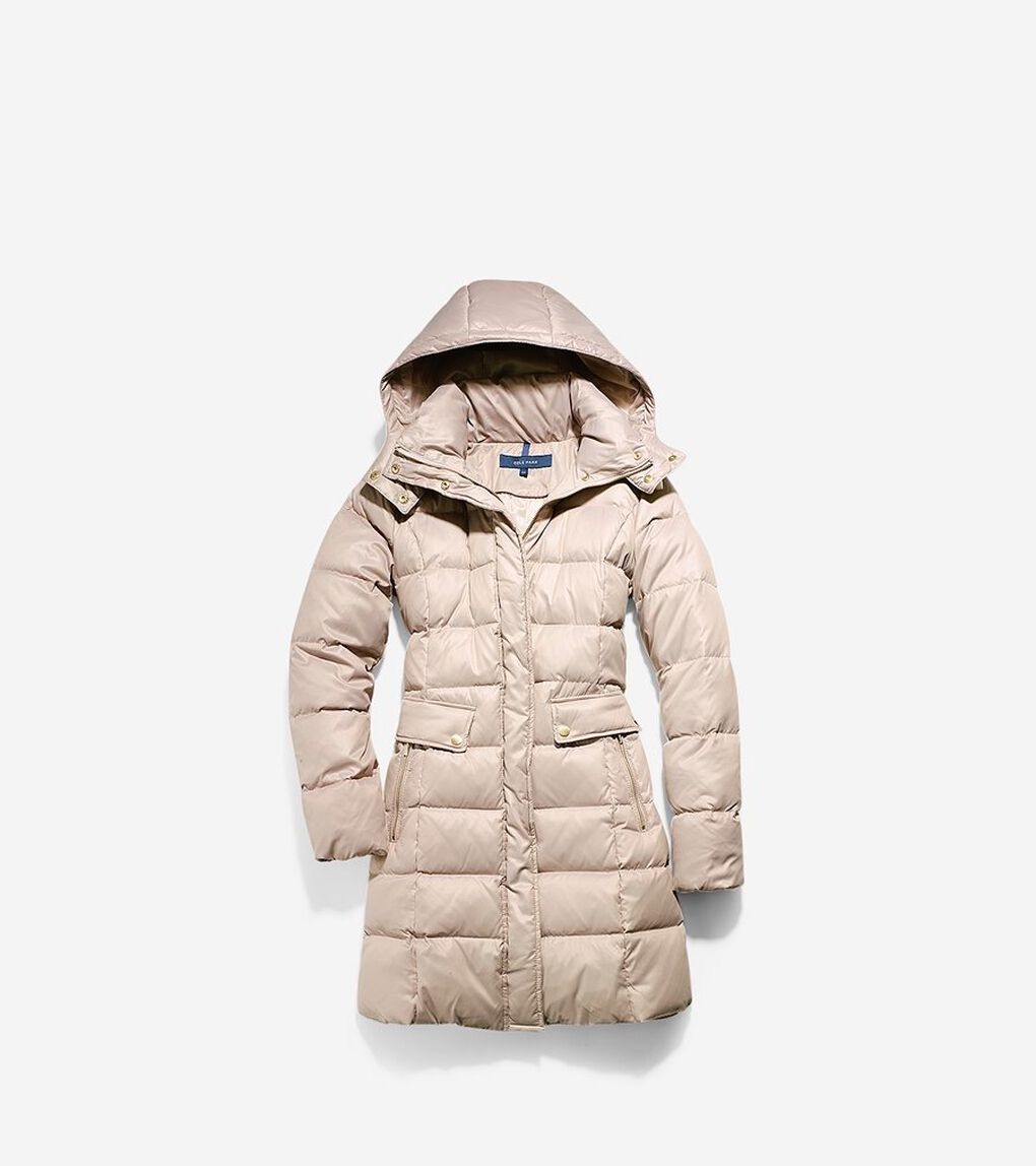 シマー ダウン 33IN ダウン コート womens.