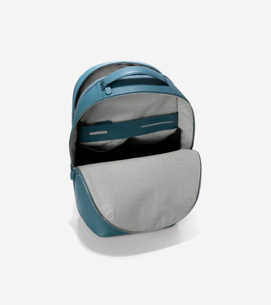 極美品 コールハーン 3way バックパック レザー ライトブルー 極美品 コールハーン 3way バックパック レザー ライトブルー