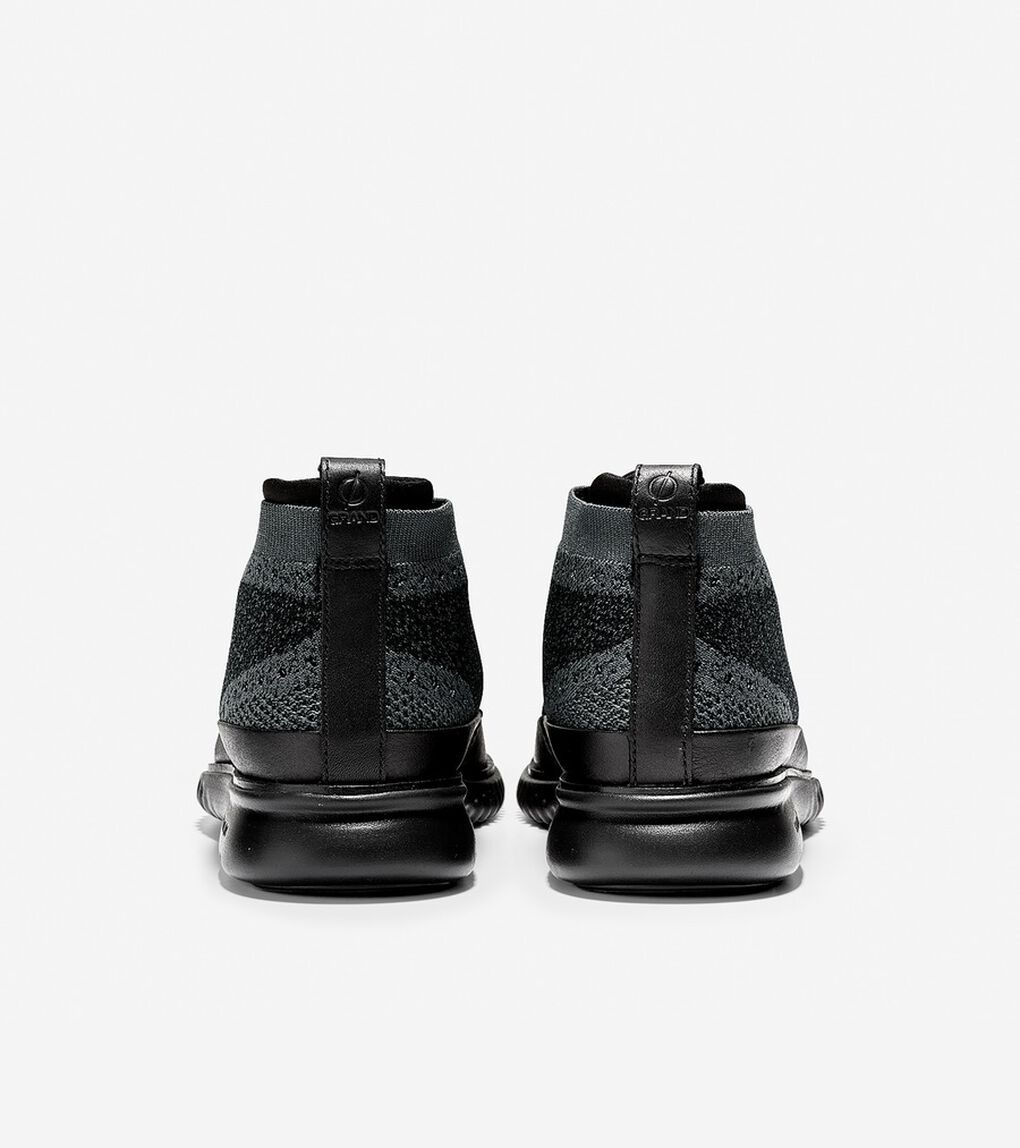 2.ゼログランド スティッチライト チャッカ ウォーターレジスタント mens.
