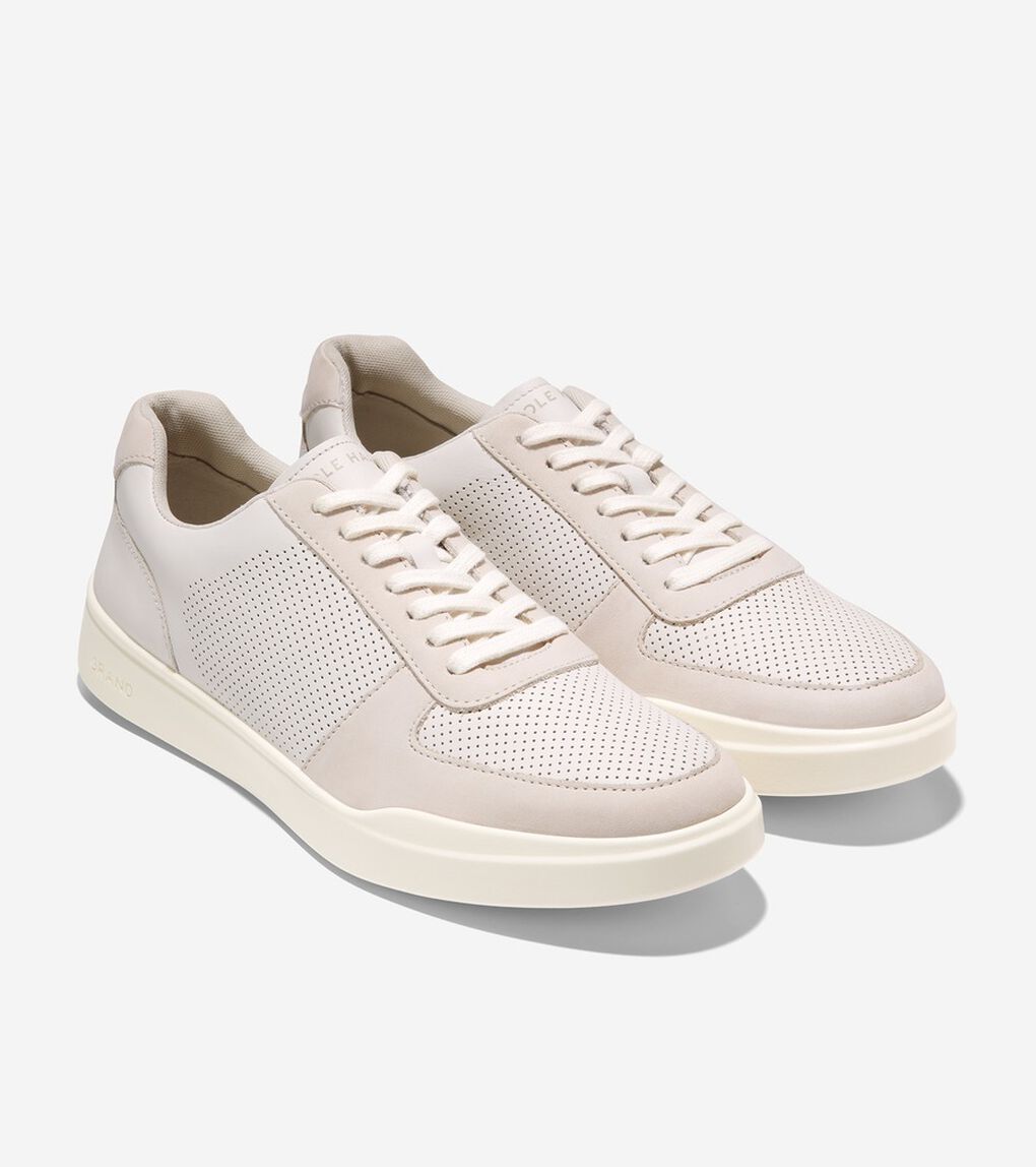 グランド クロスコート モダン パーフォレーション スニーカー mens.