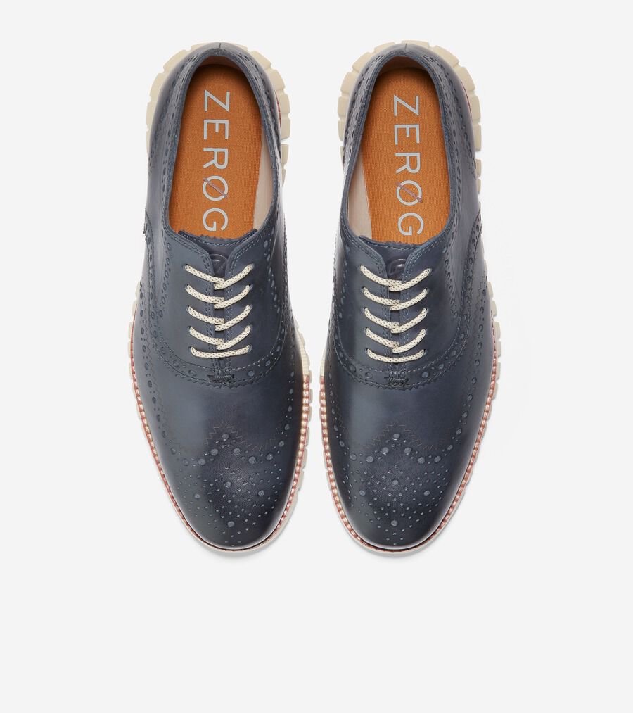 ゼログランド ウィングチップ オックスフォード mens. 0.0 | COLE_HAAN