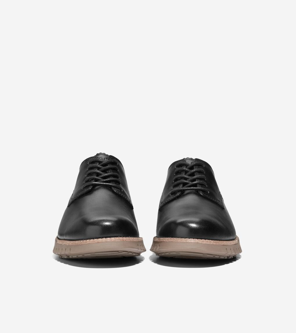 ゼログランド リマスタード プレーントゥ オックスフォード mens.