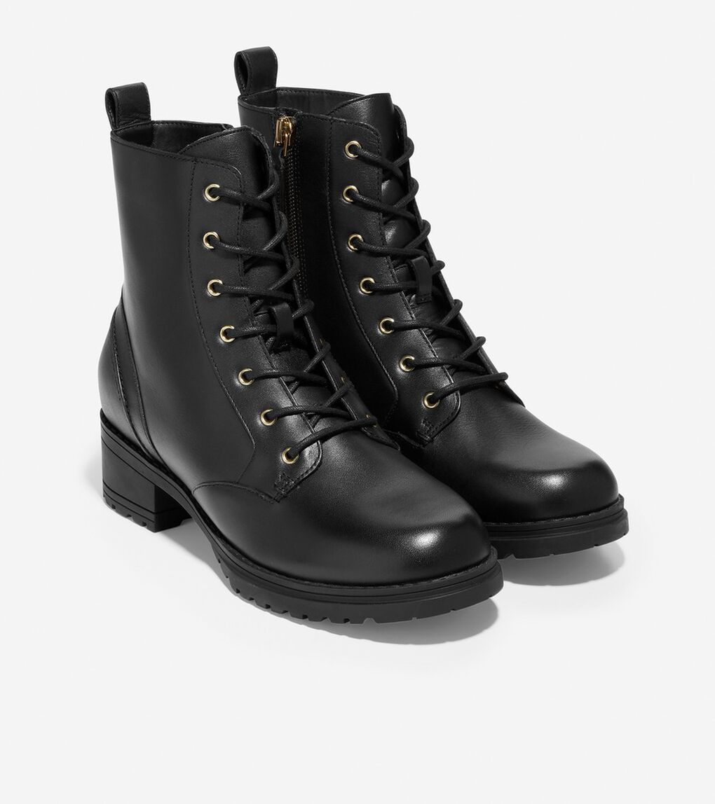 カメア ウォータープルーフ コンバット ブーツ womens.