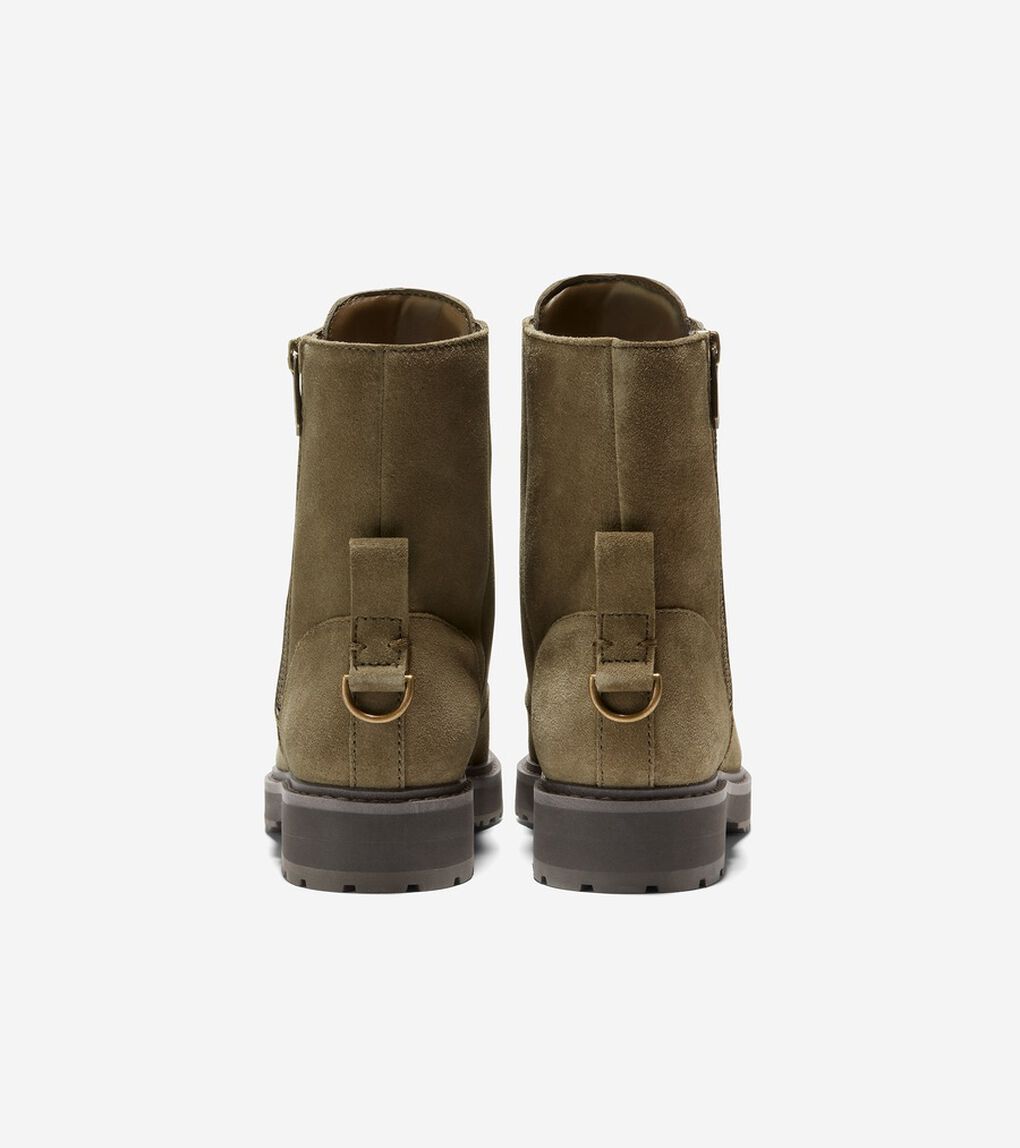 グリニッジ レースアップ ブーティー womens.