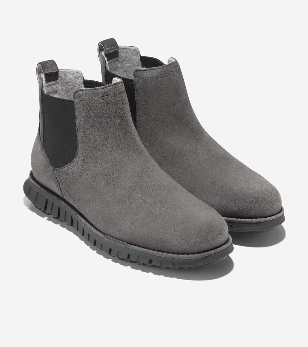 ゼログランド リマスタード チェルシーブーツ ウォータープルーフ mens.