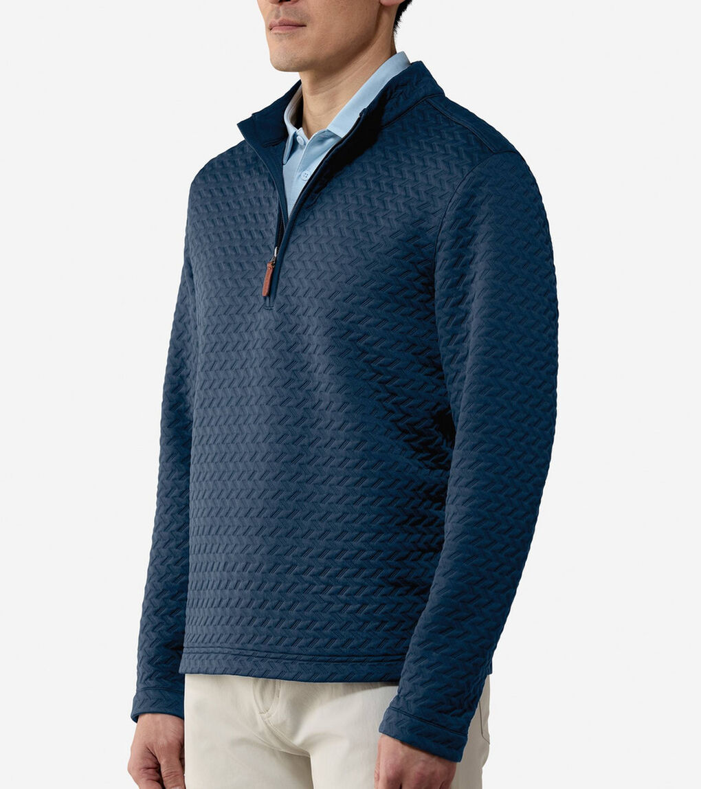 ラスト スティッチ クオーター ジップ mens