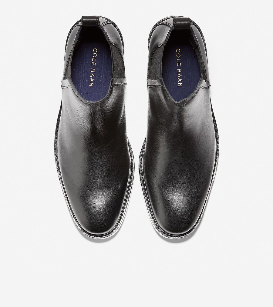 Cole Haan ウォータープルーフ サイドバックル ブーティー SALE ゼログランド リマスタード チェルシーブーツ ウォーター