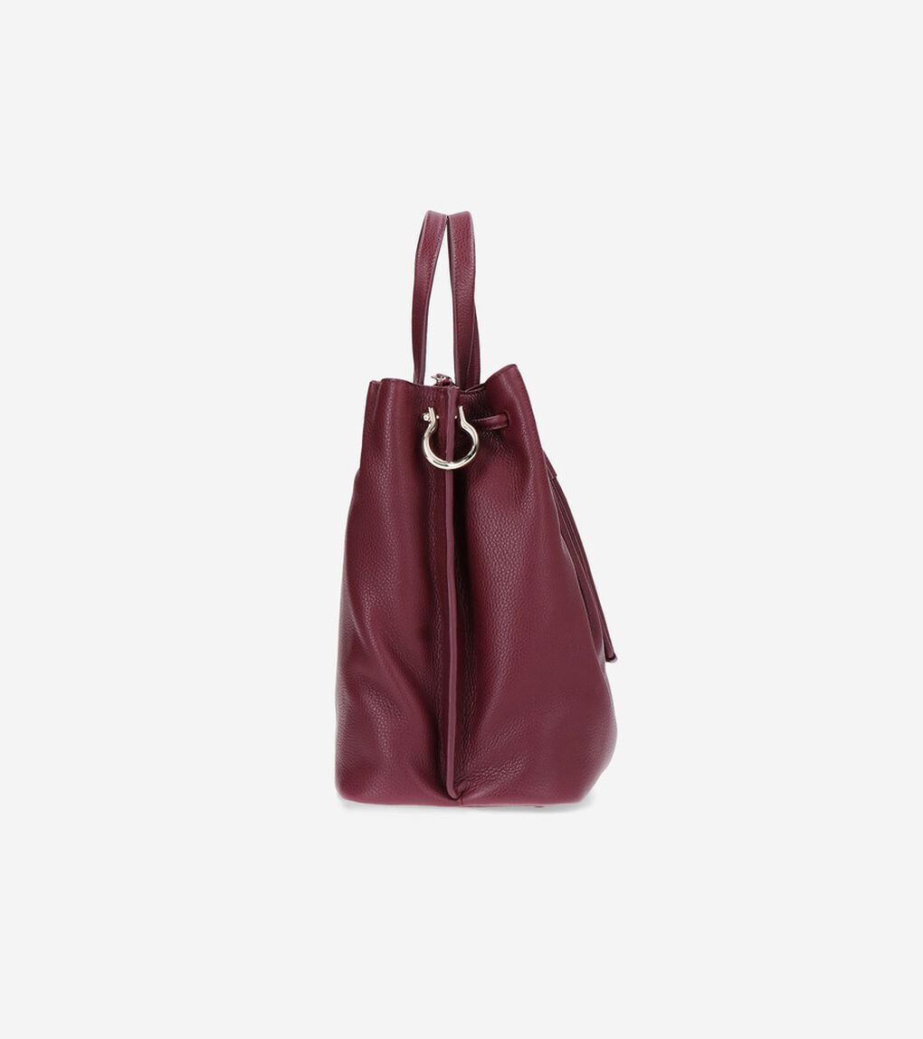 レザー バケット バッグ womens.