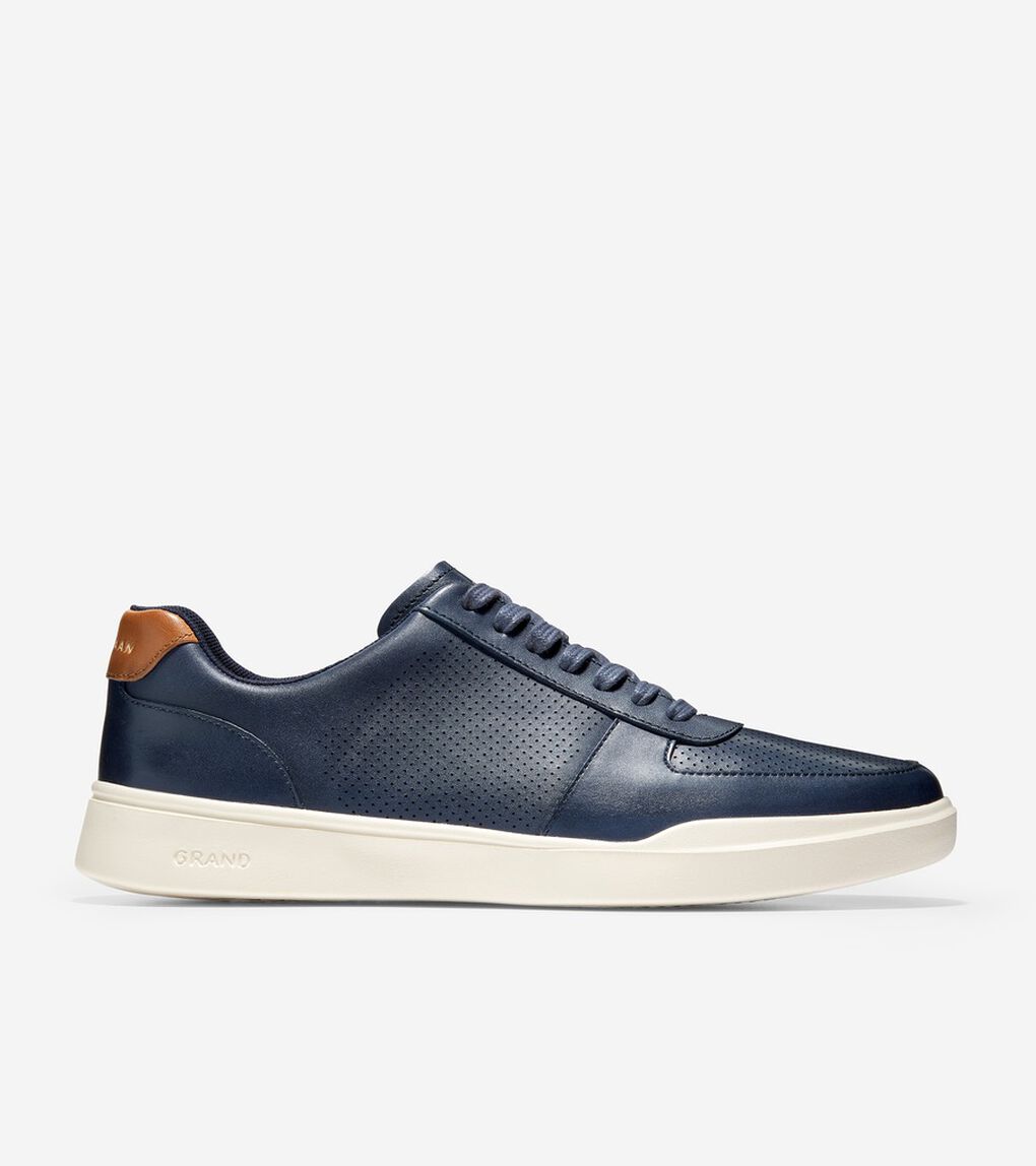 グランド クロスコート モダン パーフォレーション スニーカー mens.