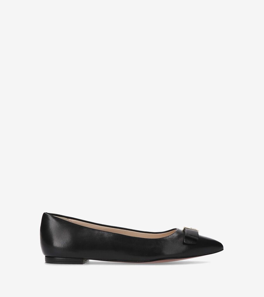 (kumikky♪)コールハーン☆ エルシー　ボウ　スキマー　バレエ COLE HAAN（コールハーン）の「エルシー ボウ スキマー womens（バレエ