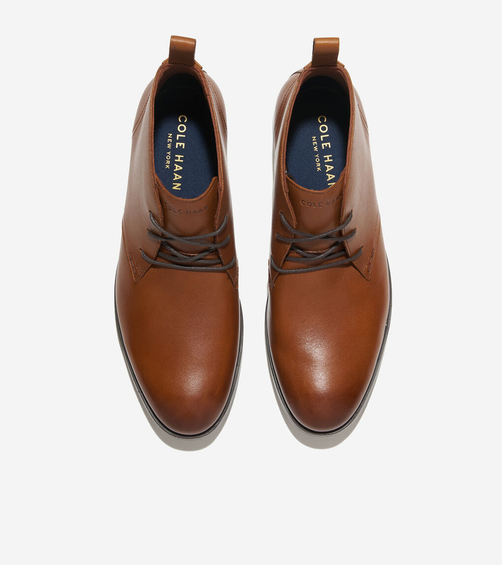 ニューマーク グランド フレックスクラフト チャッカ ブーツ ウォータープルーフ mens.