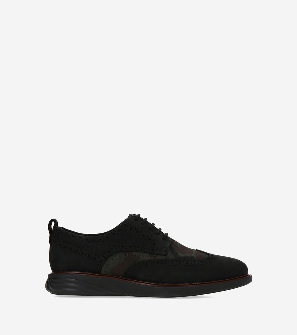 グランドエボリューション ショートウィング オックスフォード mens.