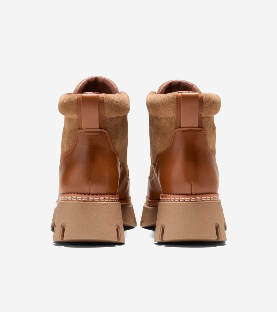 贅沢屋の レースアップ デリラ ブーツ 29400 womens. ウォータープルーフ 靴