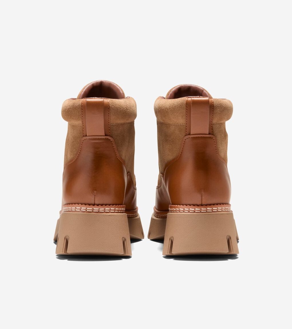 デリラ レースアップ ブーツ ウォータープルーフ womens.