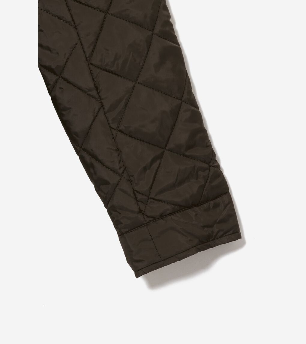 モダン キルテッド ボマー mens.