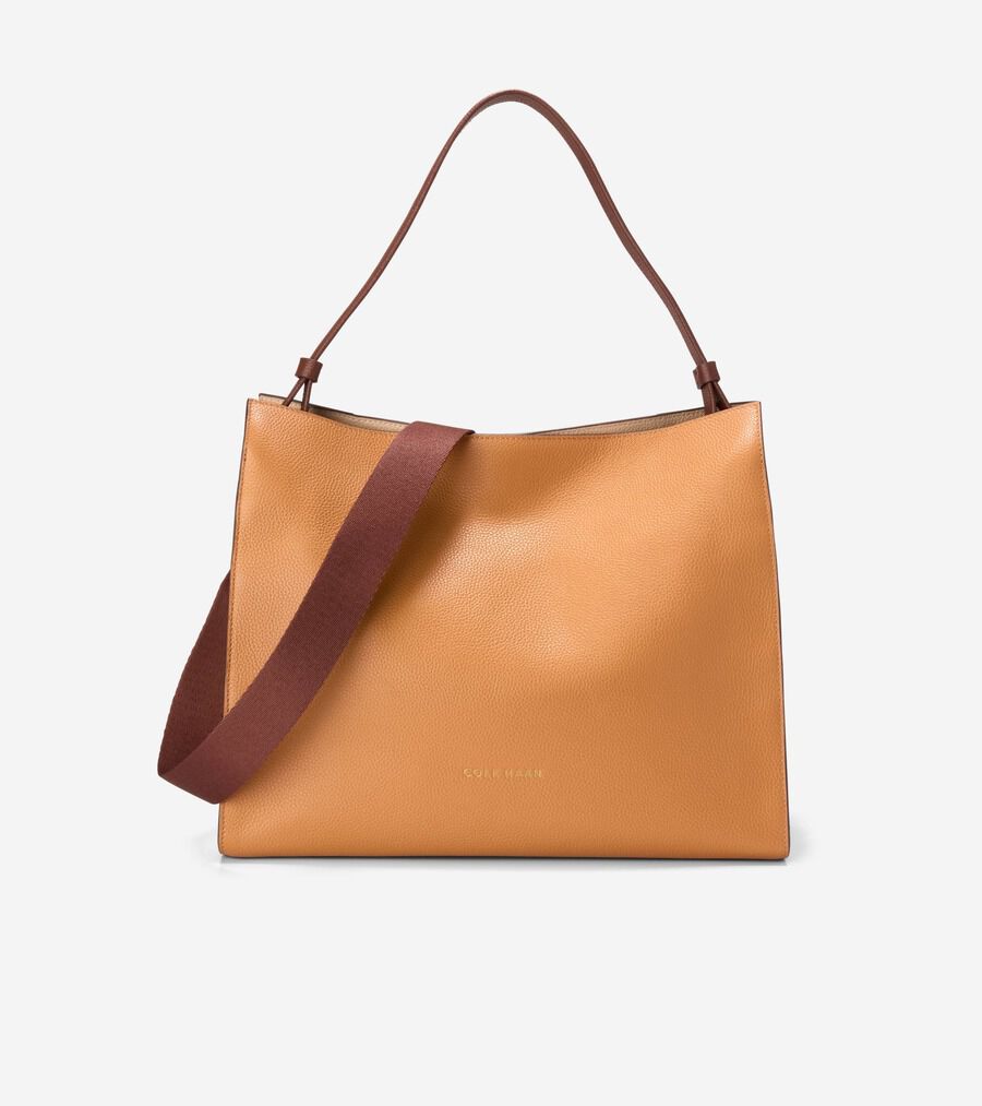 Cole Haan コールハーン ロゴ ショルダーバッグ レザー レディース