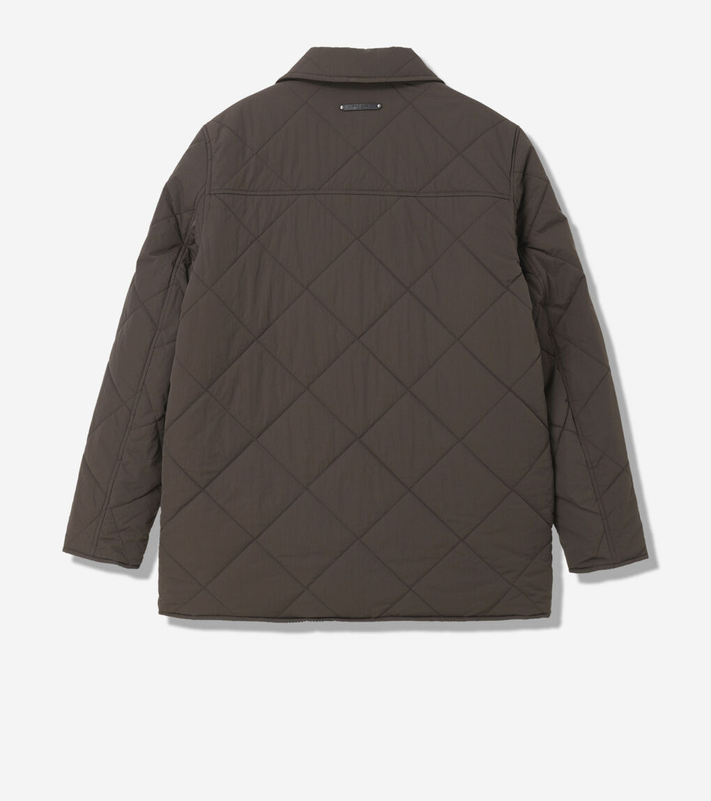 オーバーサイズド ダイアモンド キルト リバーシブル ジャケット mens